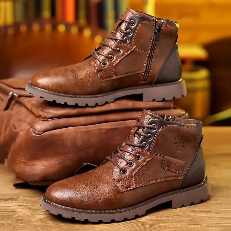 Hochwertige Lederstiefel für Herren von Walter