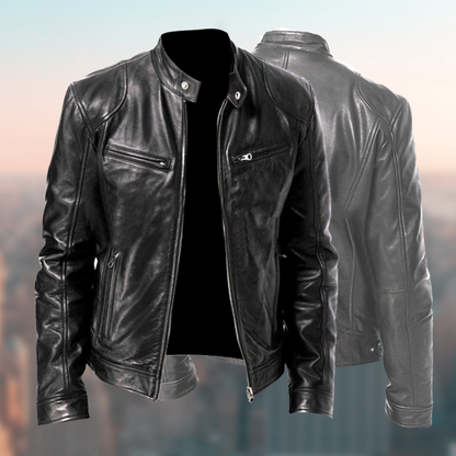 Hochwertige und elegante Lederjacke für Herren