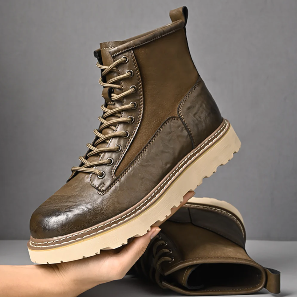 Hochwertige und stilvolle Herren Stiefel aus Leder