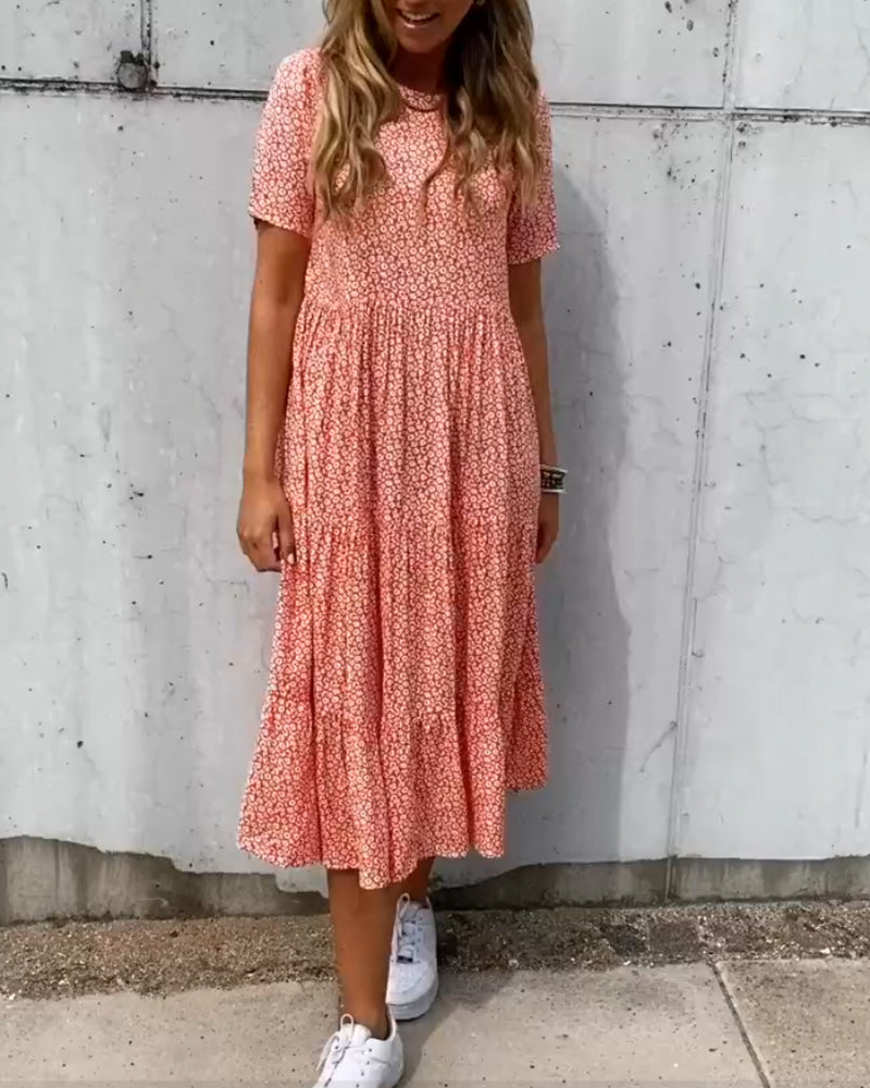 Iliana - Casual Flower Print