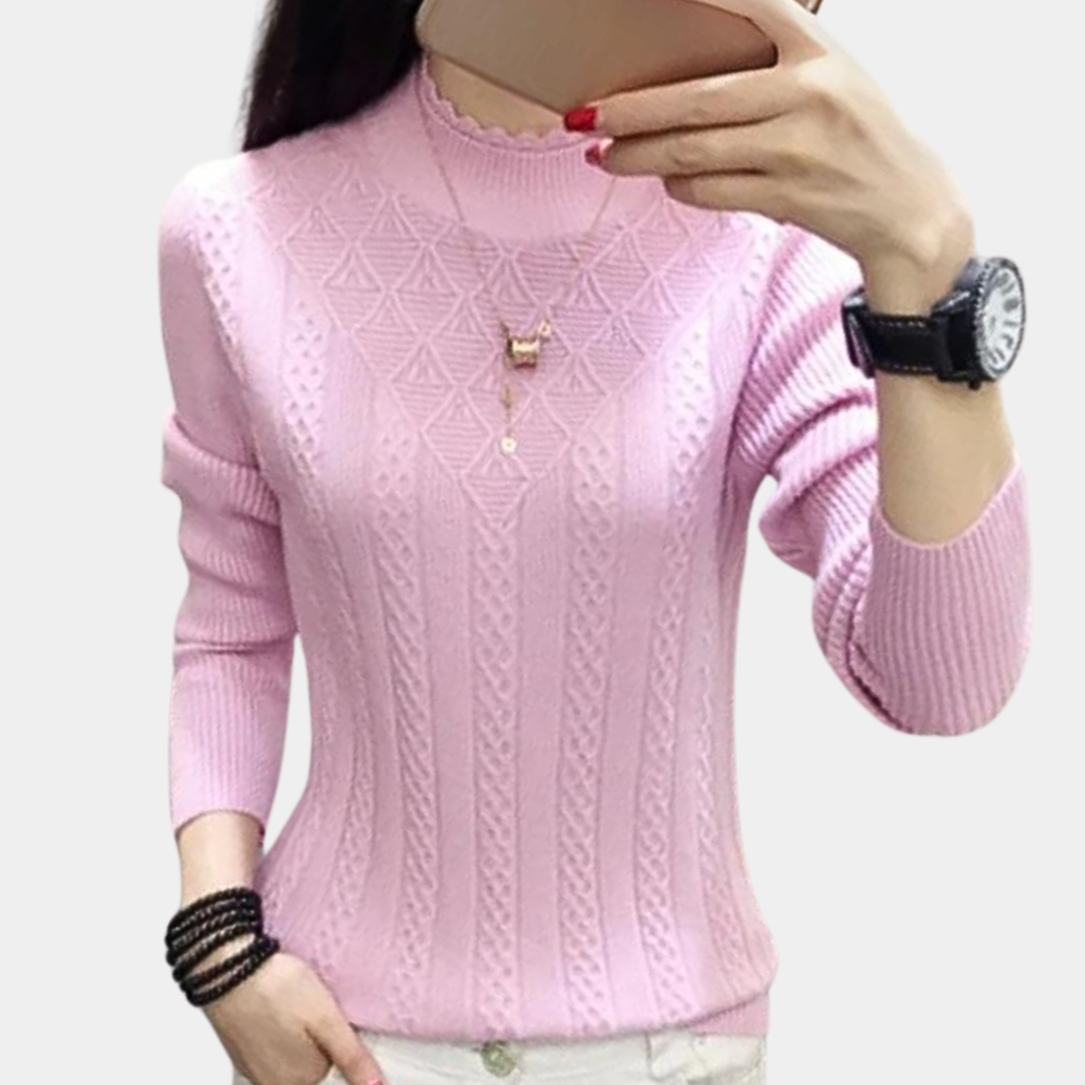 Iliya - Luxuriöser, weicher Damen-Rollkragenpullover für höchsten Tragekomfort