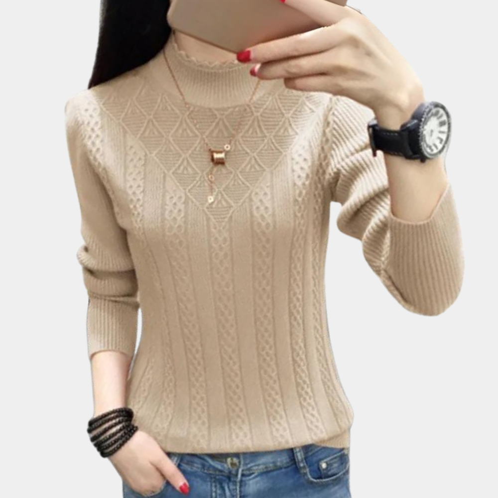 Iliya - Luxuriöser, weicher Damen-Rollkragenpullover für höchsten Tragekomfort