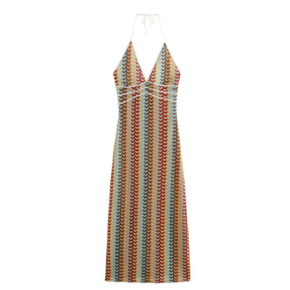 Vivian™ – Damen Sommerkleid Ärmellos mit V-Ausschnitt für Elegante Anlässe 5