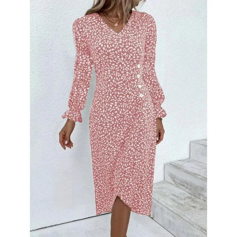 Isabelle™ – Damen Kleid mit Blumenmuster Atmungsaktiv