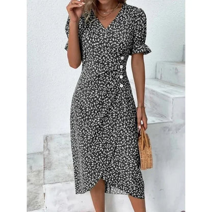 Isabelle™ – Damen Kleid mit Blumenmuster Atmungsaktiv