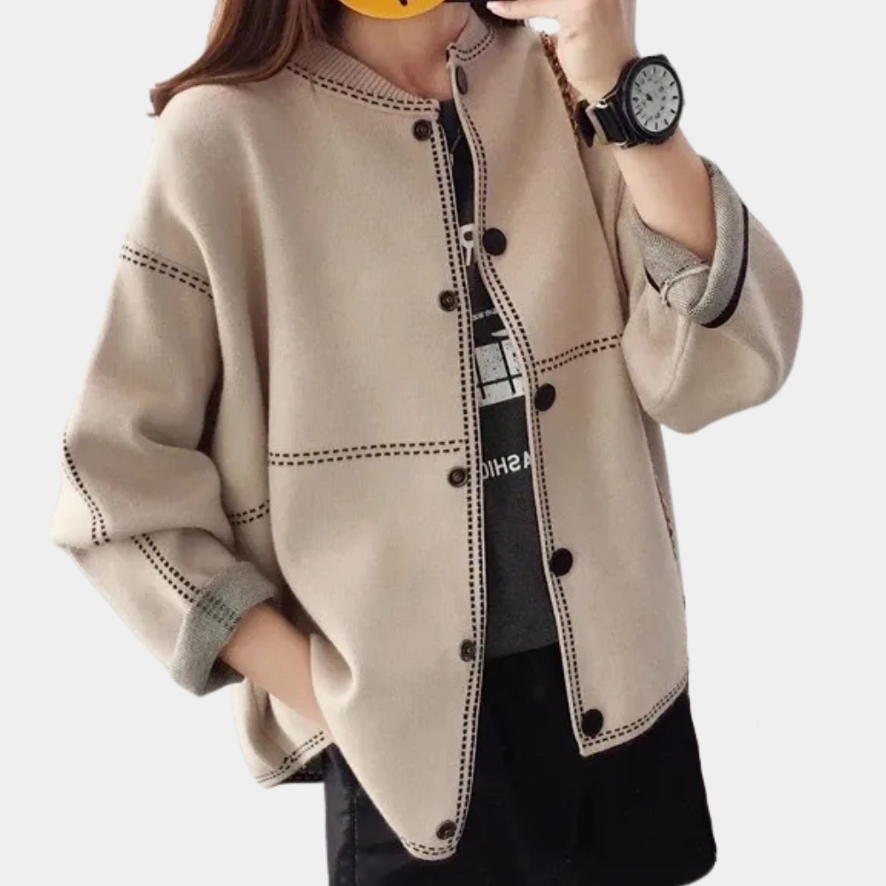 JANE Strickjacke: Trendige Damenjacke im modernen Design
