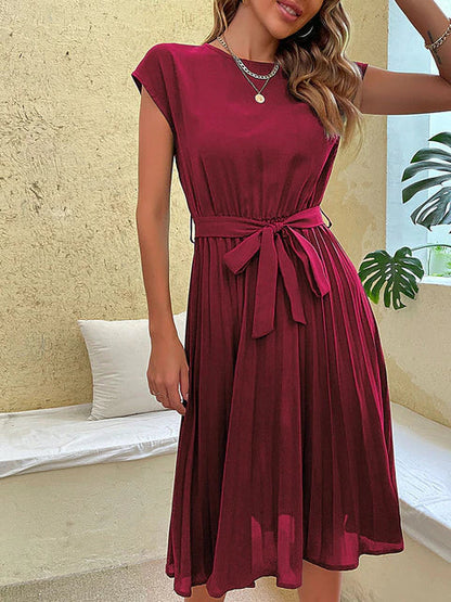 Sommerkleid Kurzärmelig Leicht Amara