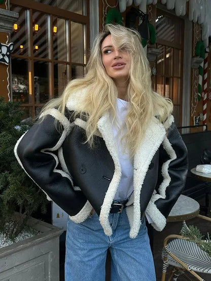 Elarova |  Jacke mit doppelter Knopfleiste für Damen