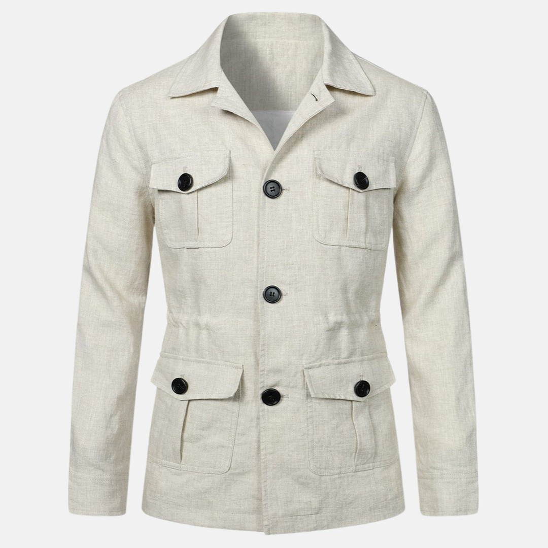 Elarova |  Jacke mit mehreren Taschen für Herren