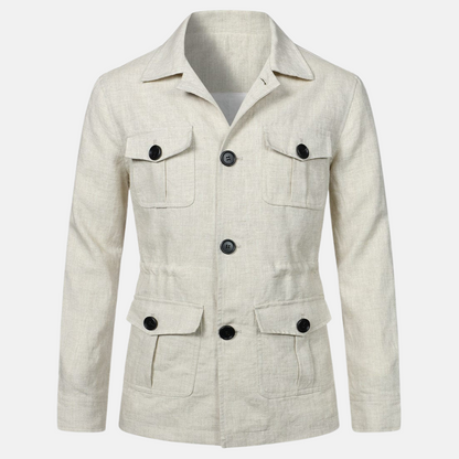 Elarova |  Jacke mit mehreren Taschen für Herren