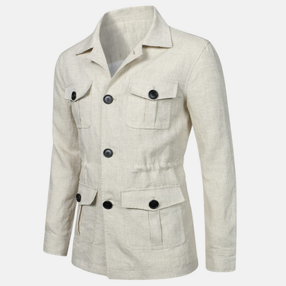Elarova |  Jacke mit mehreren Taschen für Herren
