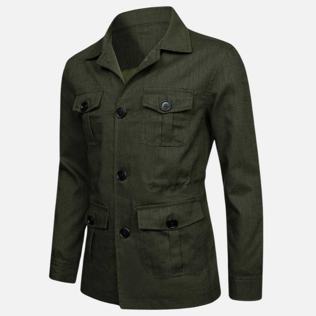 Elarova |  Jacke mit mehreren Taschen für Herren