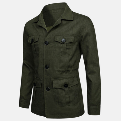 Elarova |  Jacke mit mehreren Taschen für Herren