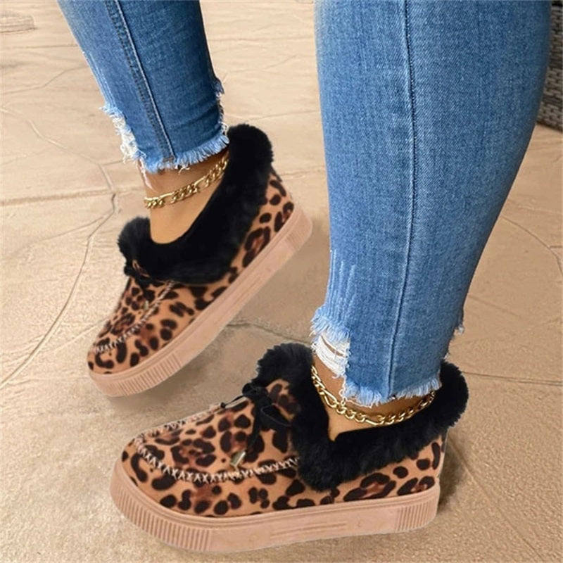 Júlia Winterstiefel - warme, runde Stiefel