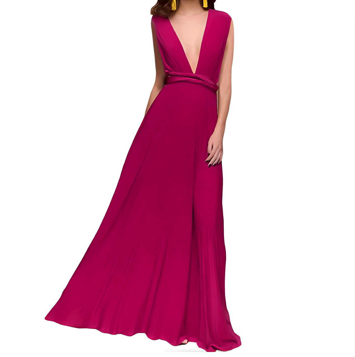 Julianne: Elegantes langes Kleid für den Club