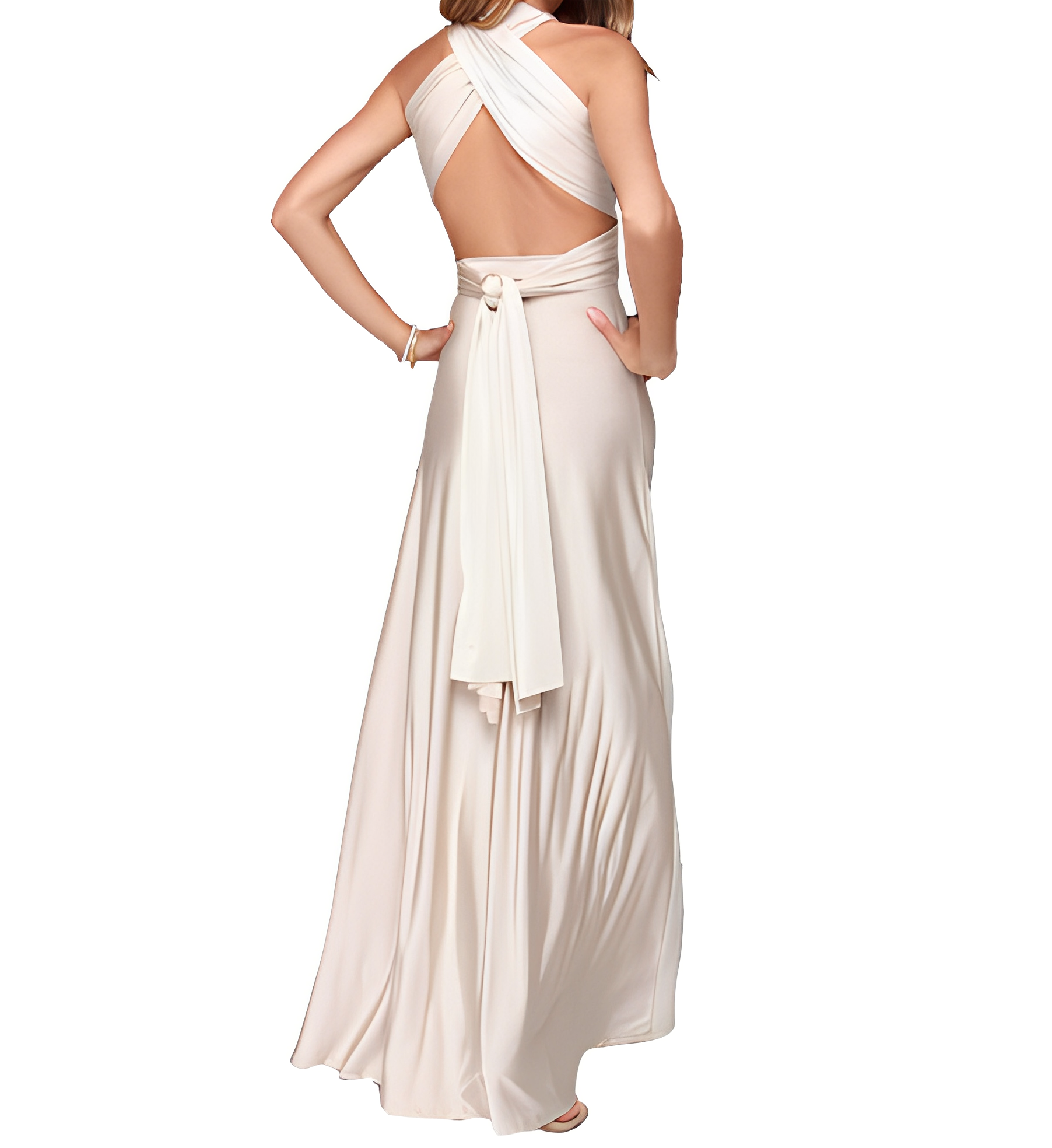 Julianne: Elegantes langes Kleid für den Club