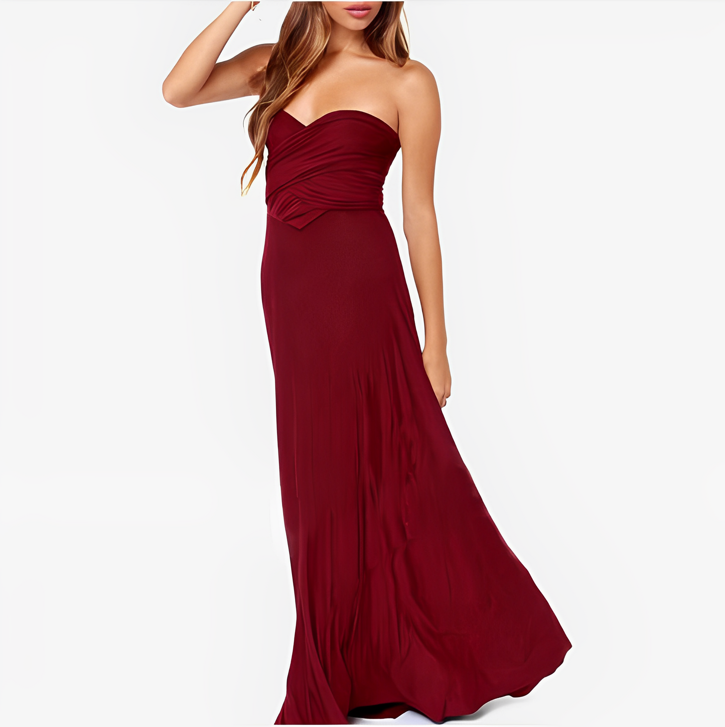 Julianne: Elegantes langes Kleid für den Club