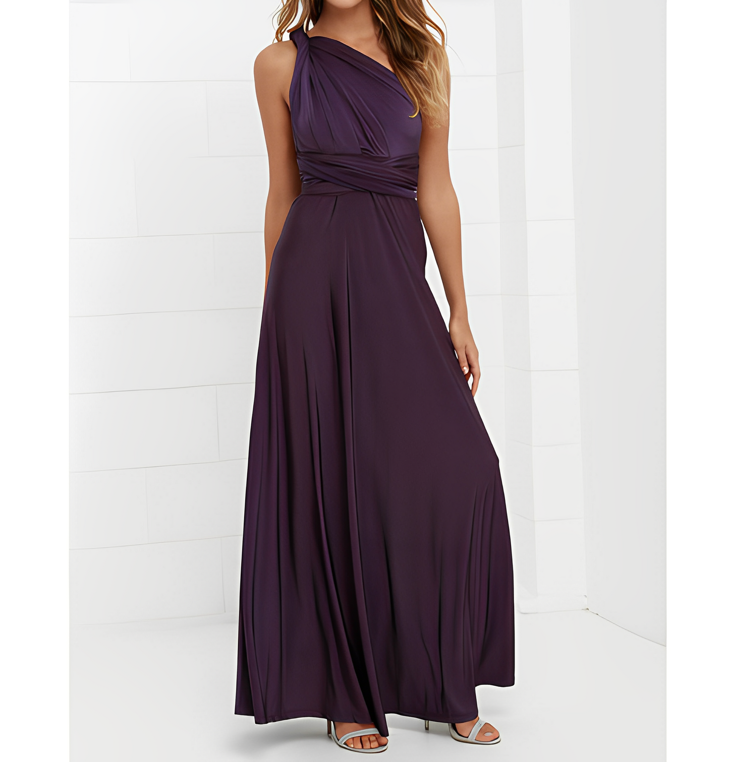 Julianne: Elegantes langes Kleid für den Club