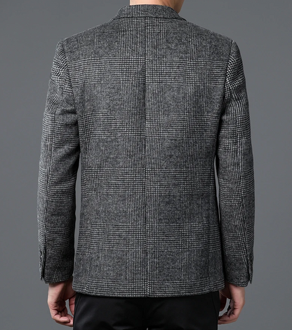 Elarova |  Karierten Blazer für Herren