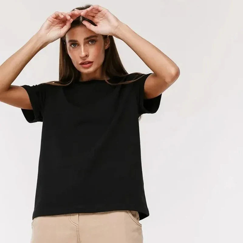 Klara™ - Damen-T-Shirt aus 100% Baumwolle