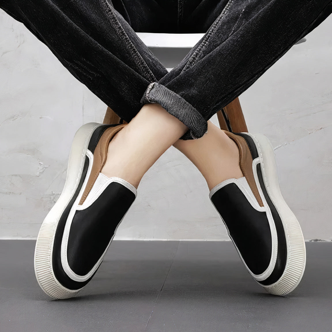 Klassische Canvas-Schlupfschuhe - Sylvan