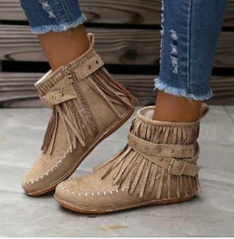 Klassische Damenstiefel im Stil vergangener Zeiten (Julia)