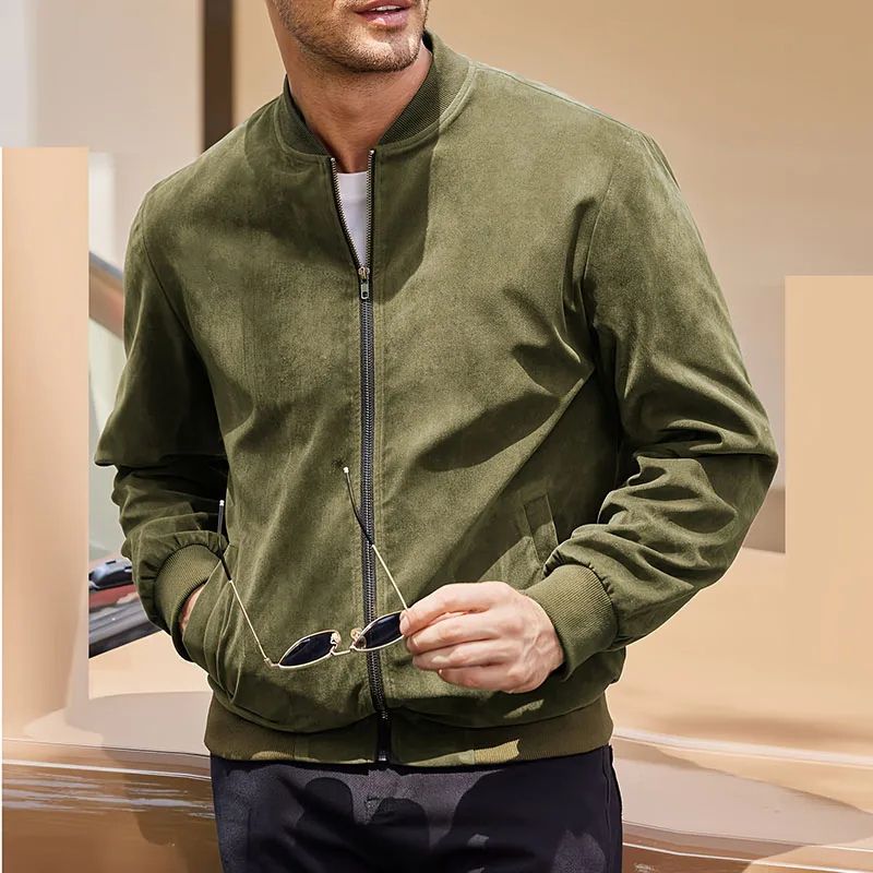 Klassische Herren-Bomberjacke Roman