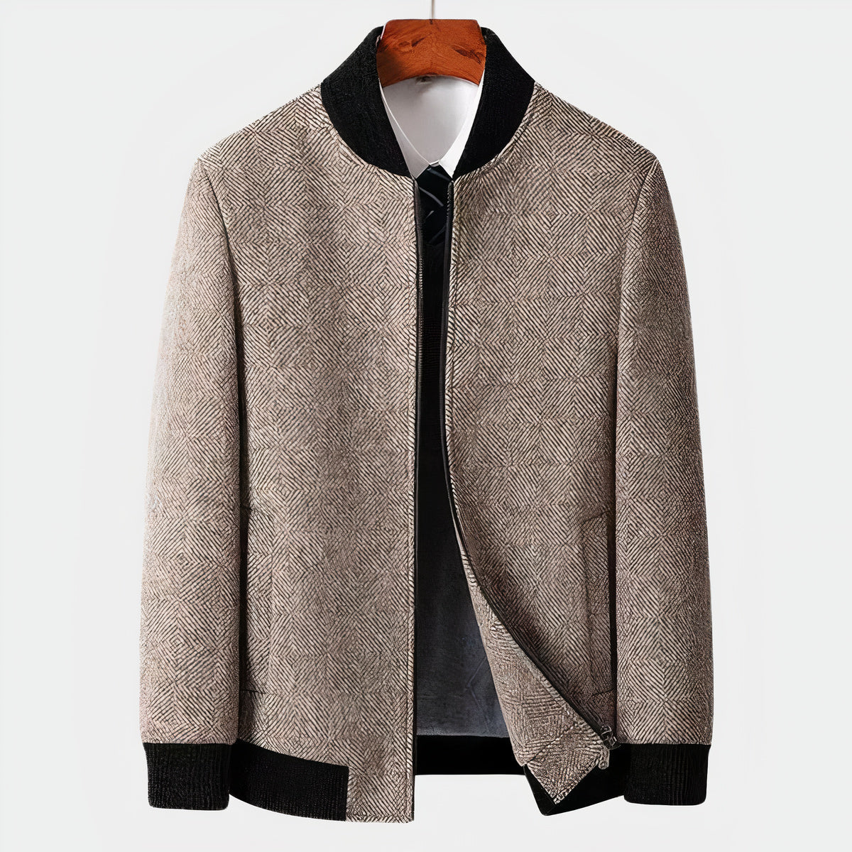 Klassische Herren Wolljacke - Maxim