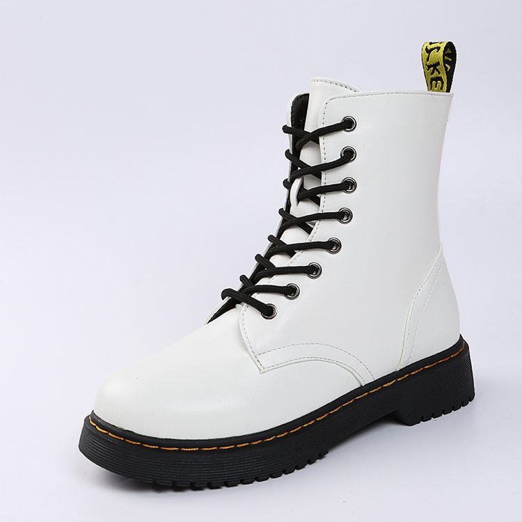 Klassische Lederstiefeletten Celandine mit Schnürung