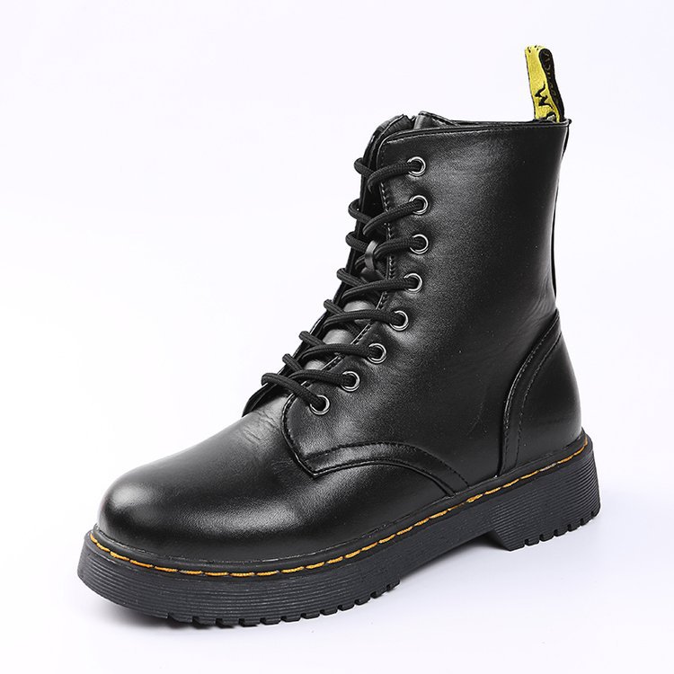 Klassische Lederstiefeletten Celandine mit Schnürung