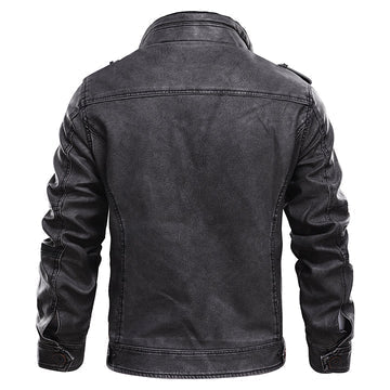 Klassische Schwarze Jacke für Herren