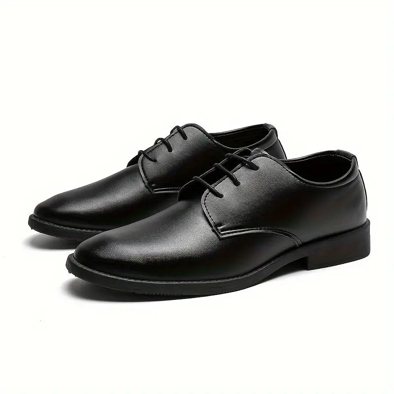 Klassische schwarze Herren-Rolloschuhe