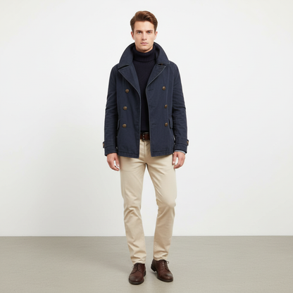 Herren Übergangsjacke Klassisch Wasserabweisend