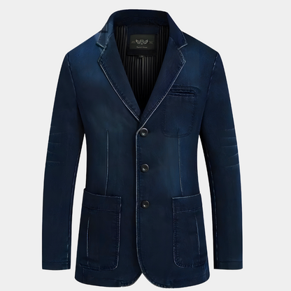 Elarova |  Klassischer Blazer mit Revers für Herren