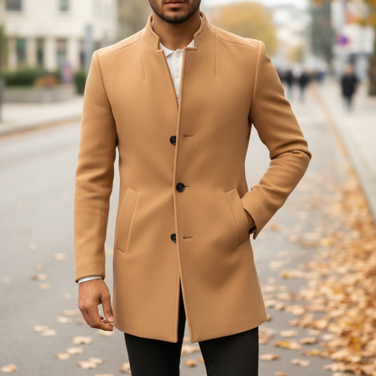 Herbstmantel Klassisch Warm Winter - Elarova