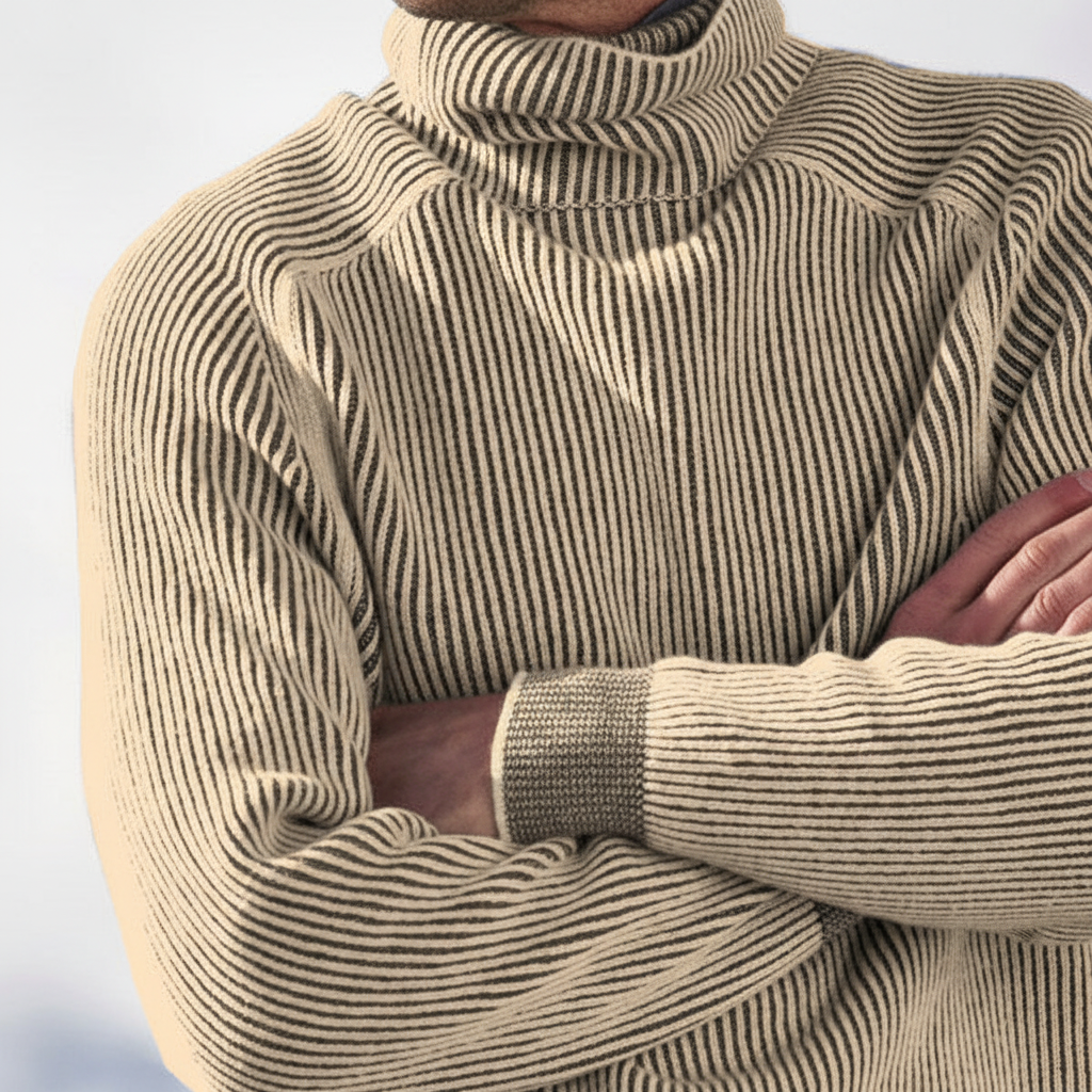 Klassischer Rollkragenpullover - Eleganter Herrenpullover Robin