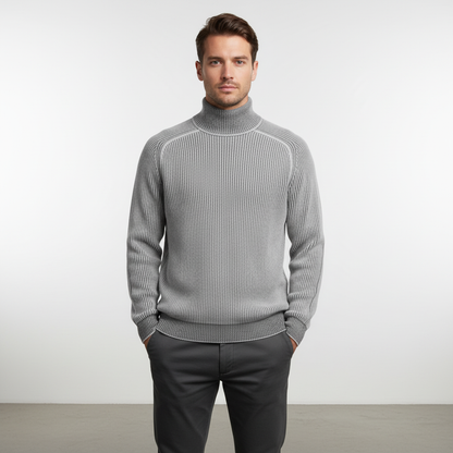 Klassischer Rollkragenpullover - Eleganter Herrenpullover Robin