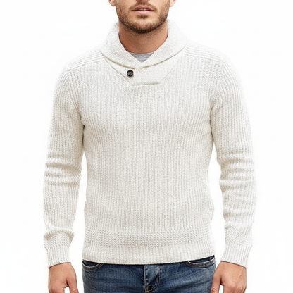 Klassischer Strickpullover Warm Französisch