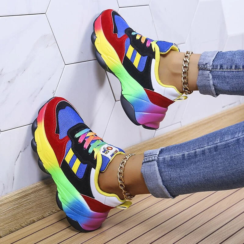 Klea Orthopädische bunte Turnschuhe