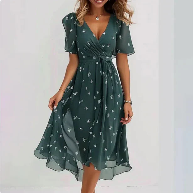 Kleid für Damen mit V-Ausschnitt von Juliane
