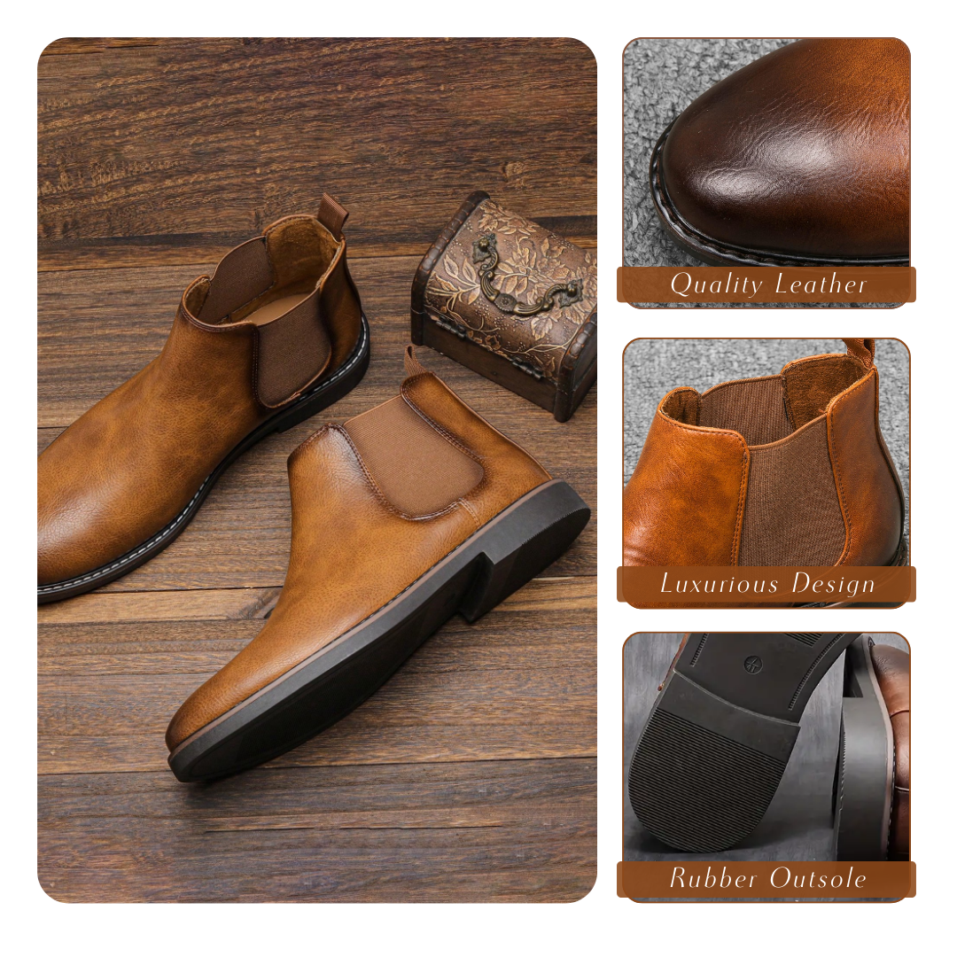 Komfortable Herren Chelsea Boots