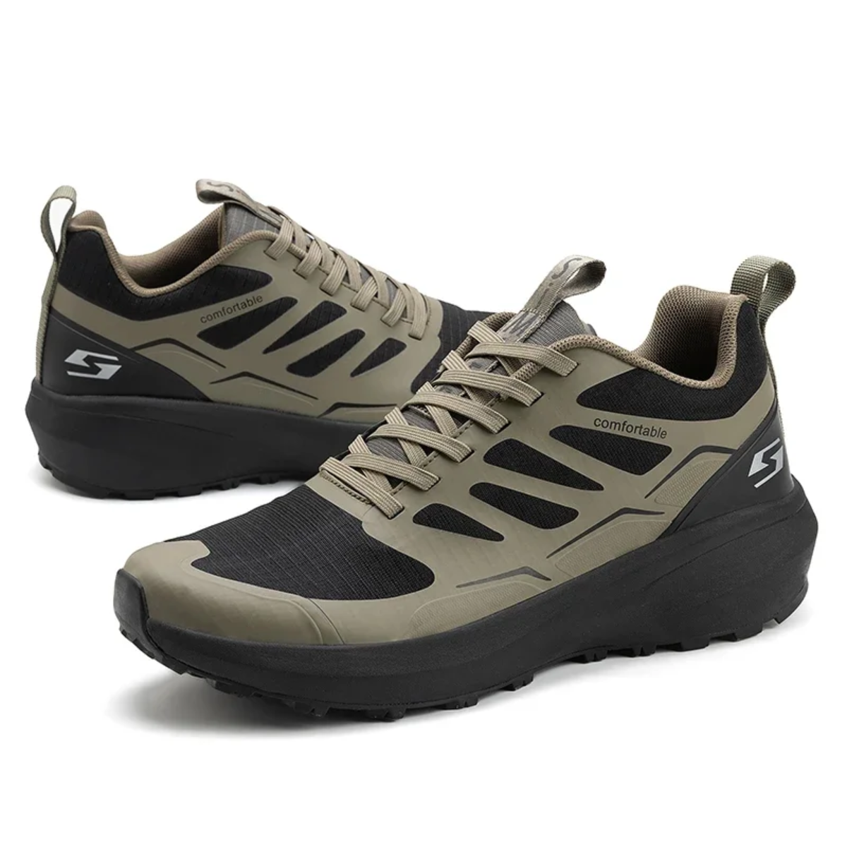 Komfortable Wanderschuhe für Herren mit Fußgewölbestütze