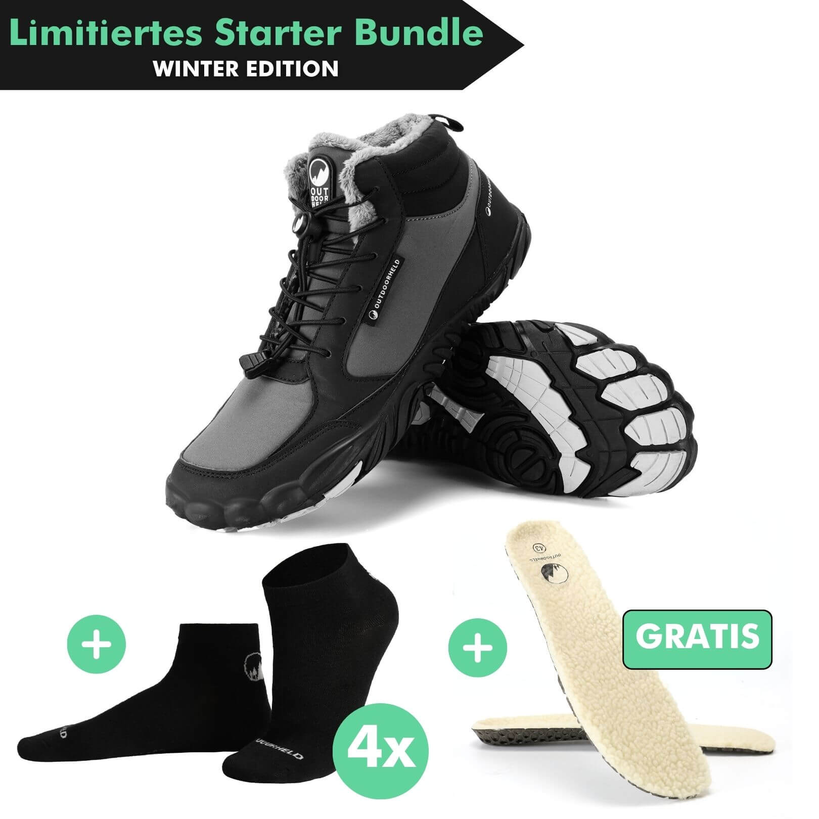 Komfortable Winterschuhe für den ganzen Tag