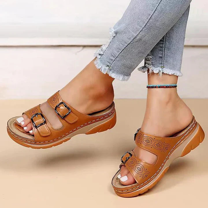 Komfortable orthopädische Damen-Sandalen Della