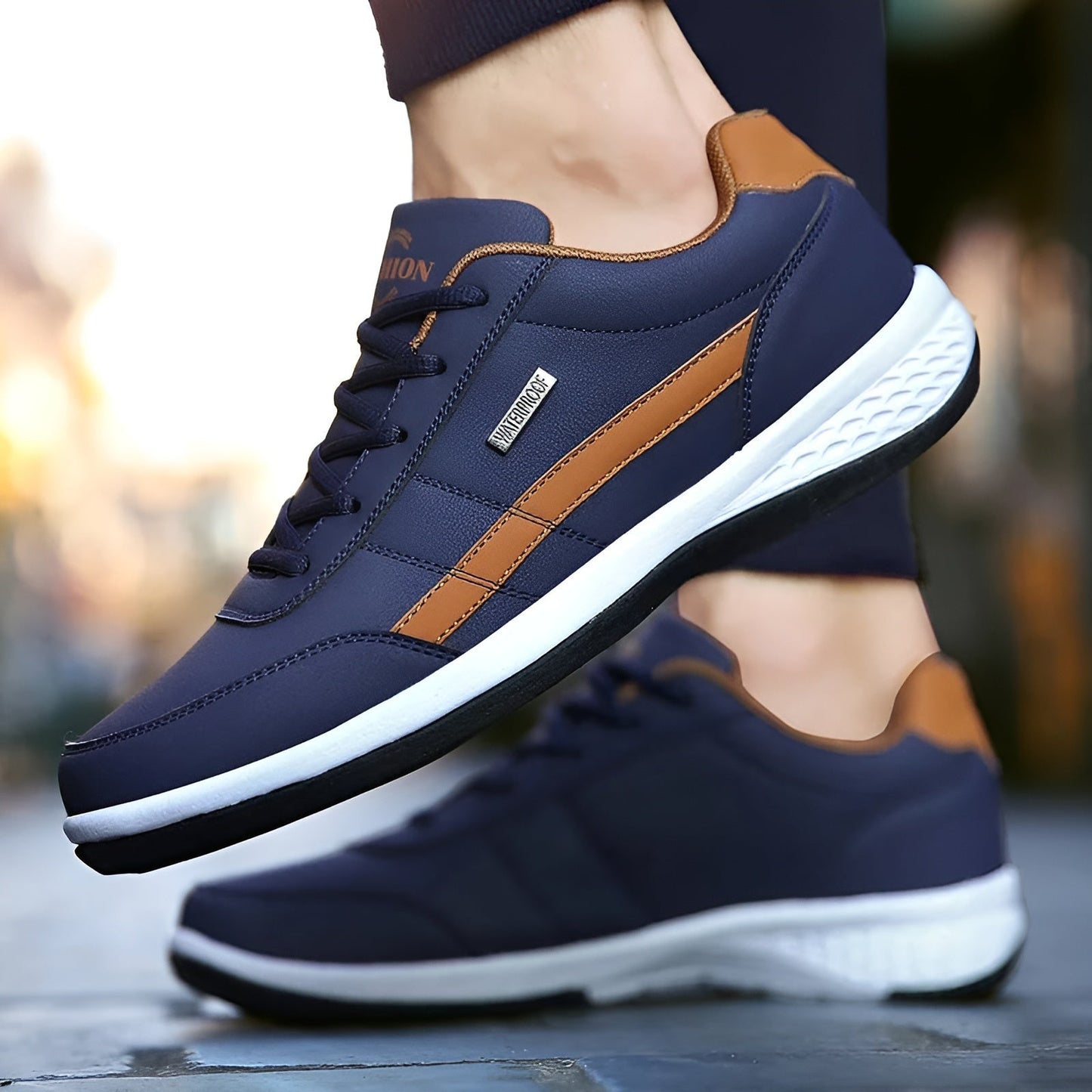 Komfortable orthopädische Herrenschuhe