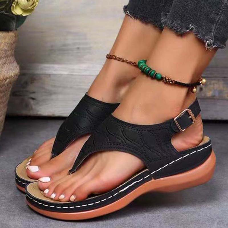 Komfortable, stützende und stylische orthopädische Damen-Flip-Flops Mia