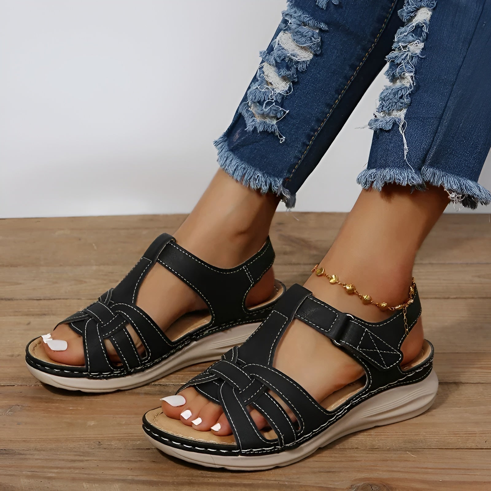 Komfortable und modische orthopädische Damen-Sandalen