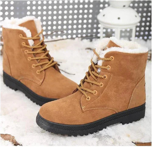 Komfortable und stylische Herren-Stiefel mit orthopädischer Ausstattung und Kunstpelz-Innenfutter