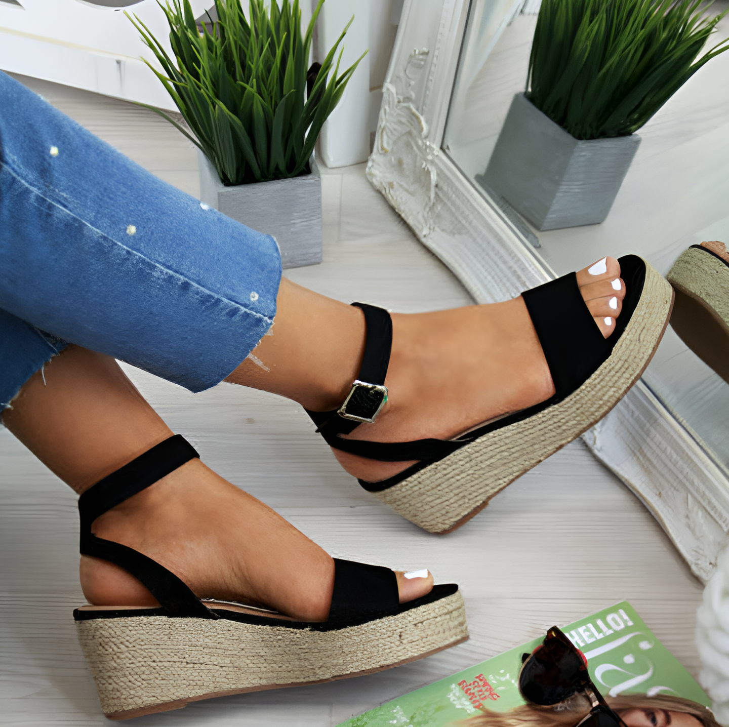 Komfortable und stylische Sandalen für Damen im Sommer