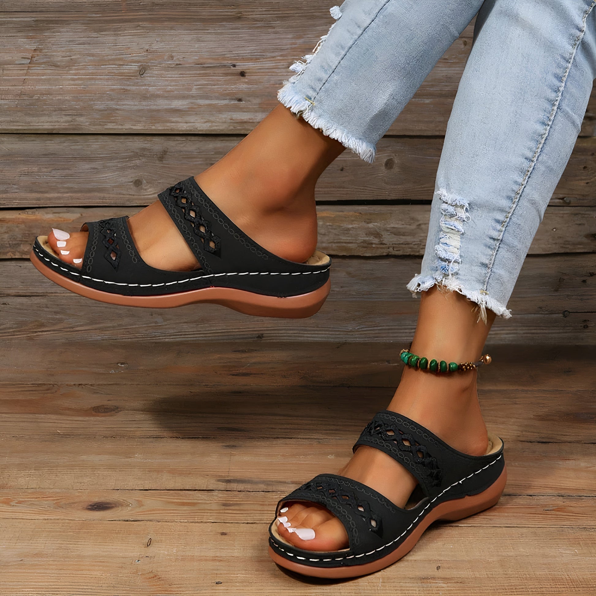 Komfortable und stylische orthopädische Sandalen für Damen